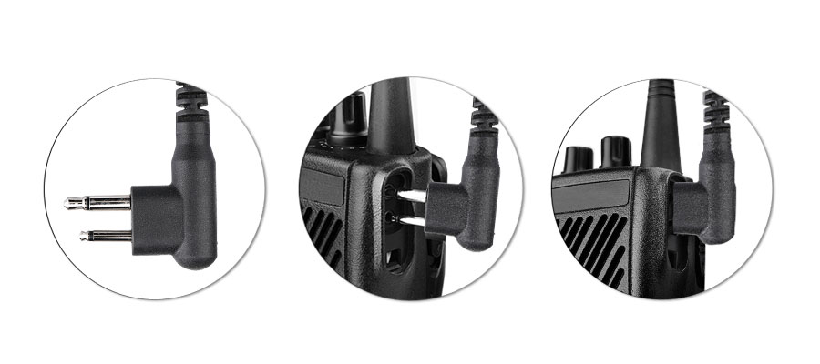 2 way earpiece headset