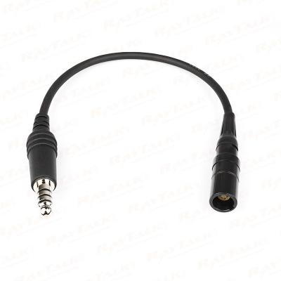 CB-05 Bo se A20 6-poliger LEMO-Headset-zu-Helikopter-Headset-Adapter
