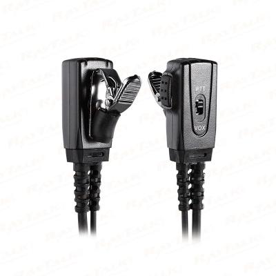 EM-3242V D-förmiges Ohrhörer-Headset mit VOX für Walkie-Talkie-Funkgeräte