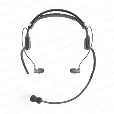 PH-500 ultraleichtes In-Ear-Flugzeug-Headset, allgemeines Dual-Stecker-Flugzeug-Headset