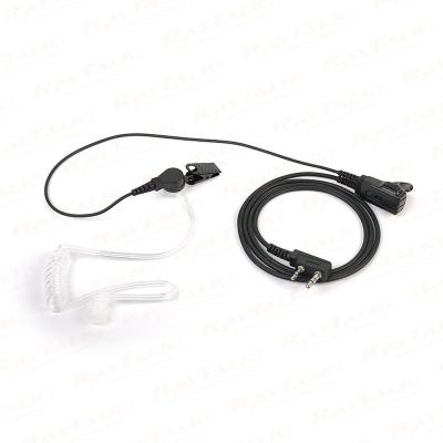 EM-4342 Verdecktes Akustikrohr-Polizeifunk-Ohrhörer-Headset mit Mikrofon PTT