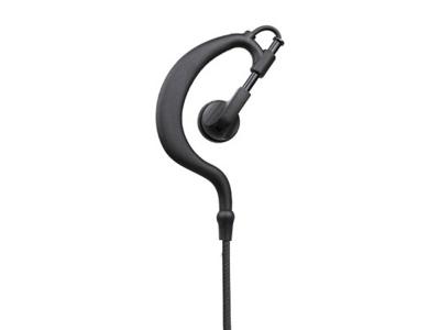 EM-2022N G-förmiges Ohrbügel-Headset aus geflochtenem Fasergewebe mit PTT-Mikrofon zur Geräuschunterdrückung