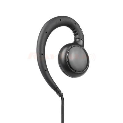 E-33C 3,5 mm oder 2,5 mm Stecker C-Ring drehbarer Ohrbügel Nur-Hör-Ohrhörer