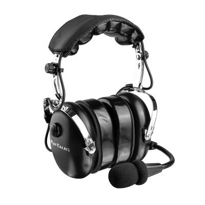 RAN-1000A Hochleistungs-Headset mit Geräuschunterdrückung für Zweiwegefunkgeräte mit flexiblem Mikrofonarm
