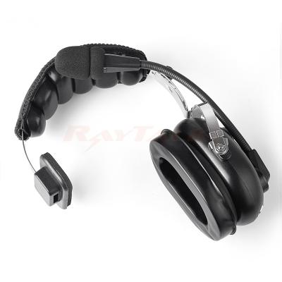 RAN-1000AS Headset mit Einzelmuffe und flexiblem Mikrofonarm mit Geräuschunterdrückung für Funkgeräte