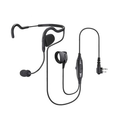 RHS-0636Q Taktischer Kopfhörer Ultraleichtes Hinter-dem-Kopf-Headset mit Boom-Mikrofon und PTT