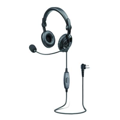 RHS-0436D Mittelschweres Over-the-Head-Headset mit zwei Ohrenschützern, PTT und Boom-Mikrofon