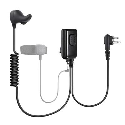 EM-5030C Radio Ohrhörer mit Knochenleitungsmikrofon und Finger-PTT